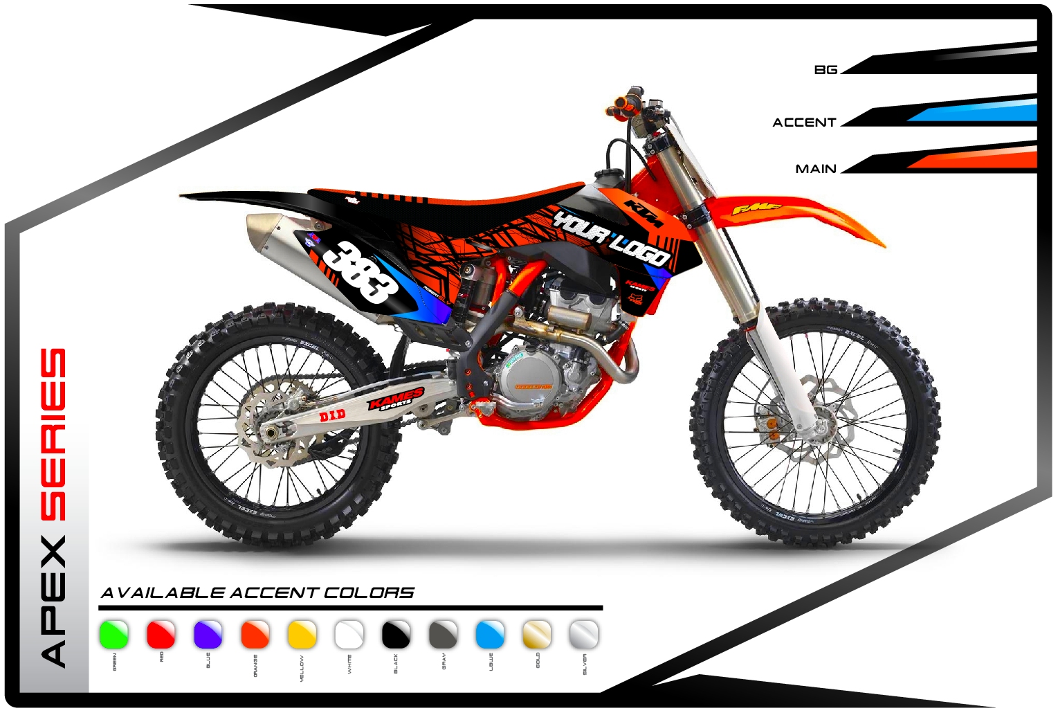 Apex Series KTM - Motocross Graphics
