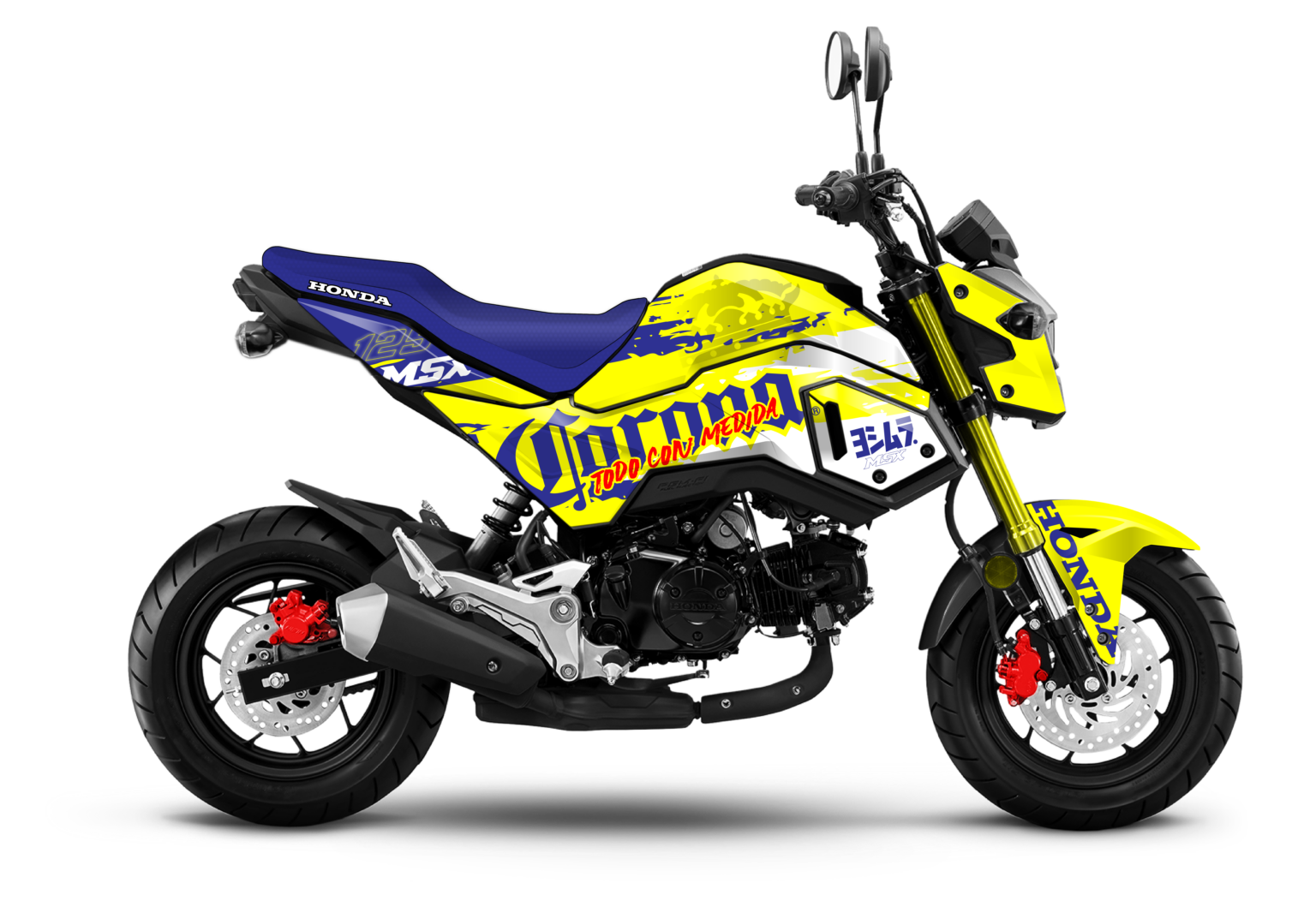 HONDA GROM – Cool Summer Series Graphics Kit – PRIMAL GFX CO | SIGNS ...