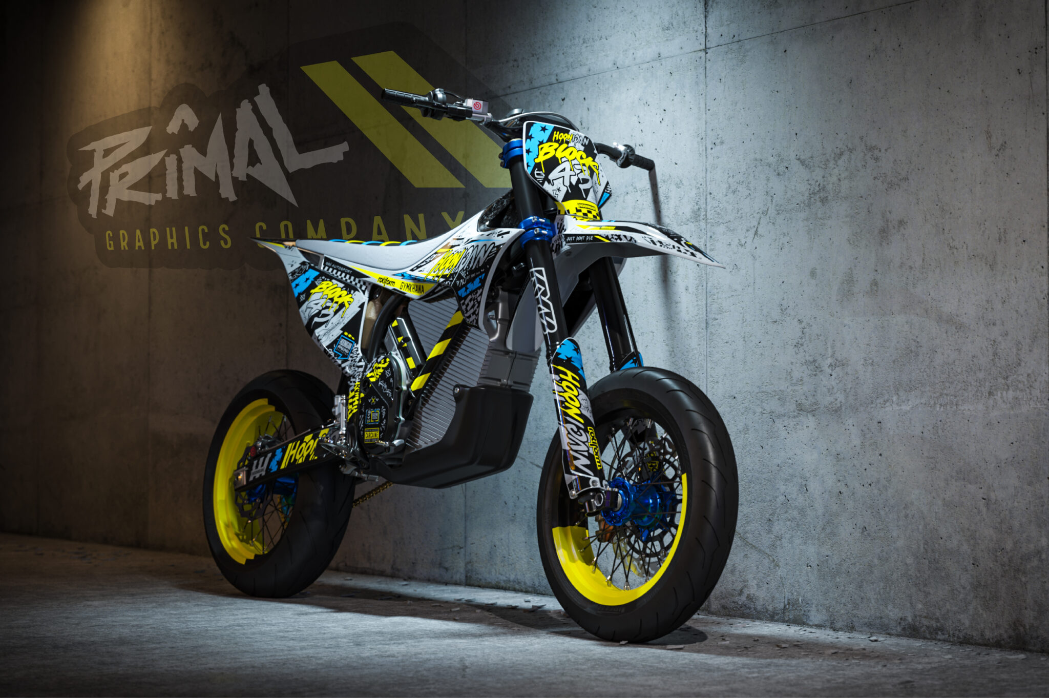 43 SERIES STARK VARG Motocross Graphics Kit PRIMAL GFX CO SIGNS