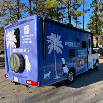 PRIMAL GRAPHICS CO - BLUFFTON SIGN SHOP - VEHICLE WRAPS LOW COUNTRY PETS 2