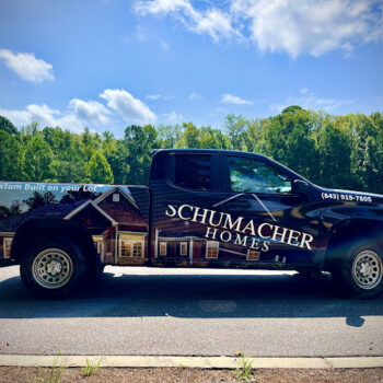 PRIMAL GRAPHICS CO - BLUFFTON SIGN SHOP - VEHICLE WRAPS SCHUMACHER HOMES