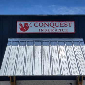 PRIMAL GRAPHICS COMPANY - SIGN SHOP BLUFFTON SC - CONQUEST INSURANCE 2